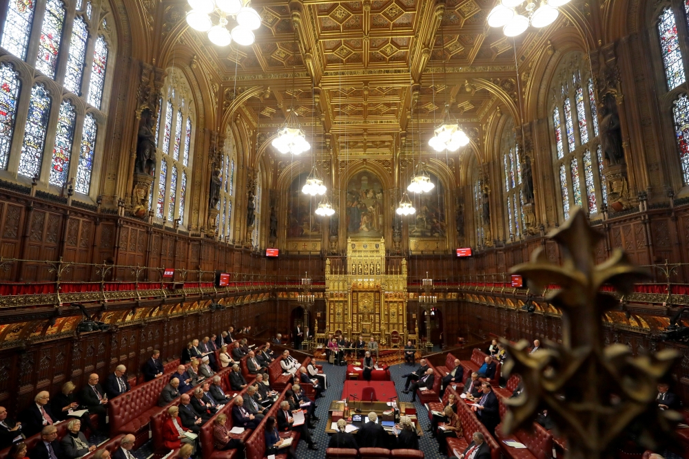 英国上议院。（汤森路透）(photo:UpMedia)