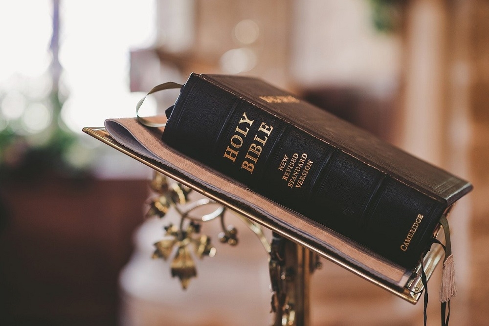 《聖經》示意圖。（pixabay）
