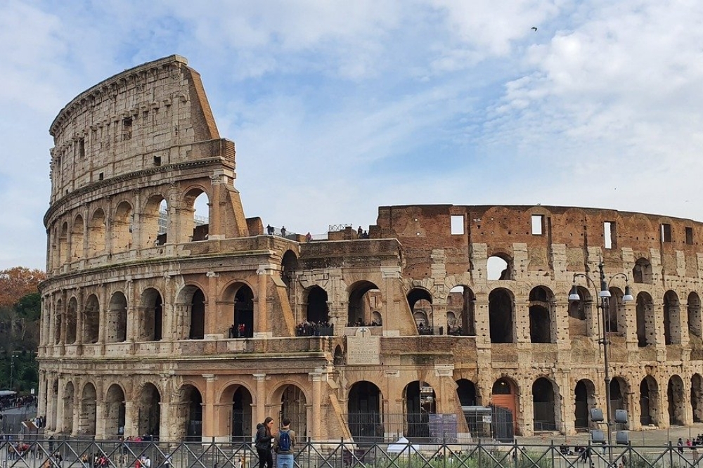 羅馬鬥獸場有2000年歷史。（pixabay）