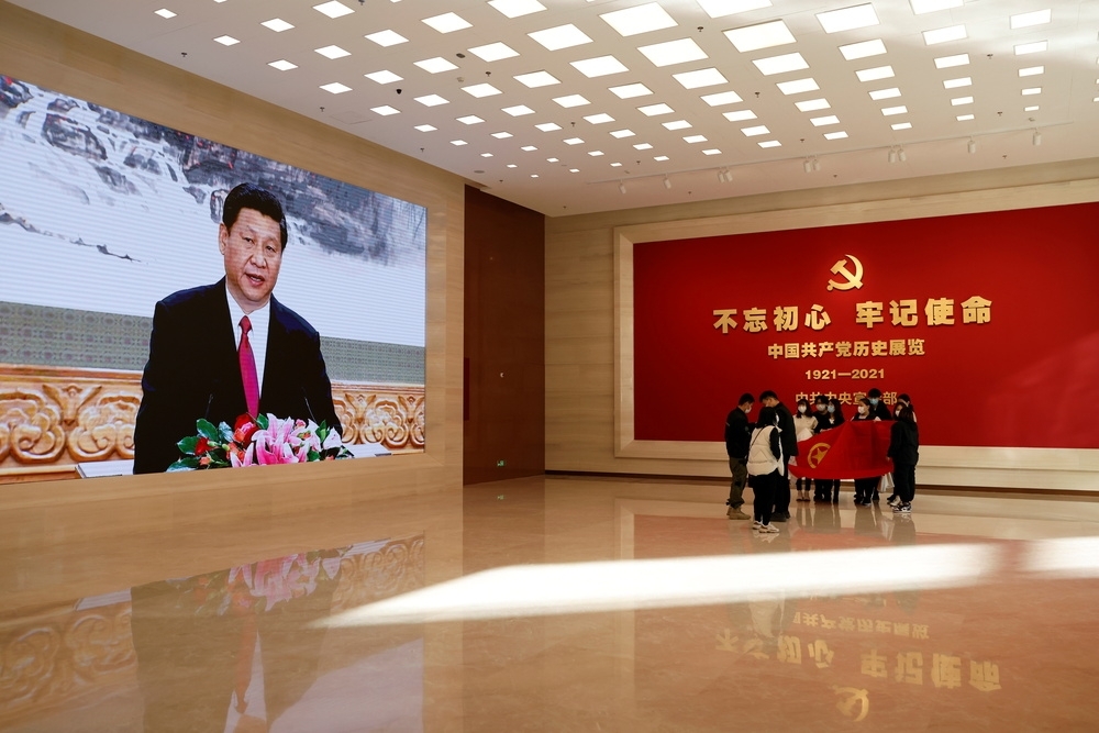 中国共产党的审查制度不仅限于国内，近年毫不掩饰欲争取主导国际话语权的野心。（汤森路透）(photo:UpMedia)