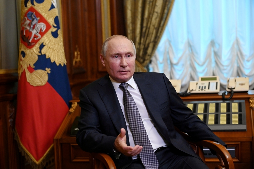 俄罗斯总统普京称已接种第三剂Sputnik V疫苗。（汤森路透）(photo:UpMedia)
