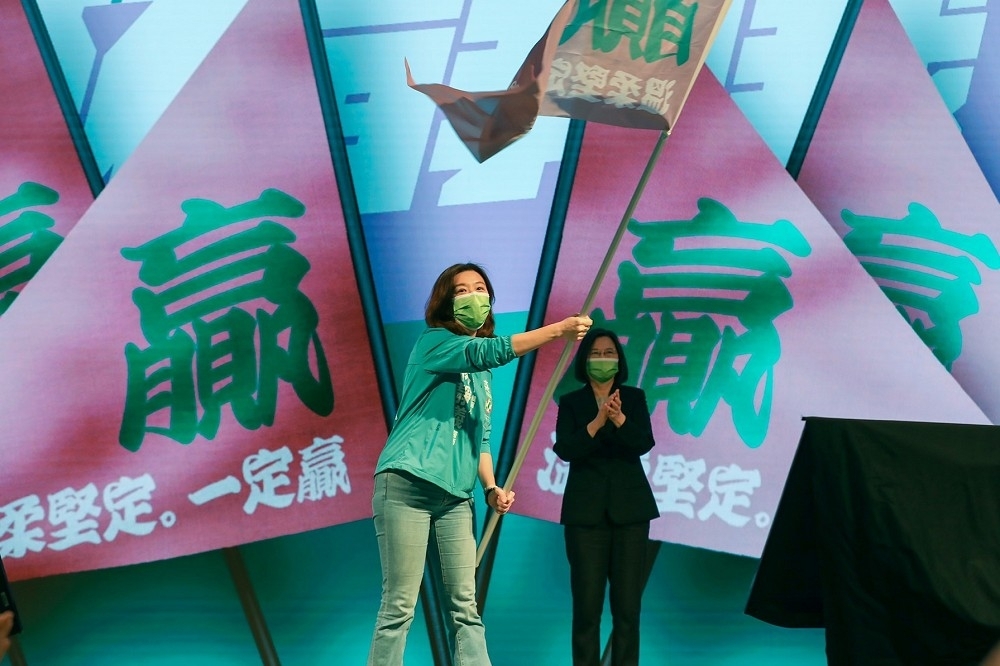 台中市第二選區立委補選倒數，民進黨在地樂觀評估，林靜儀聲勢持續加溫，選情暫居領先。（取自民進黨臉書）
