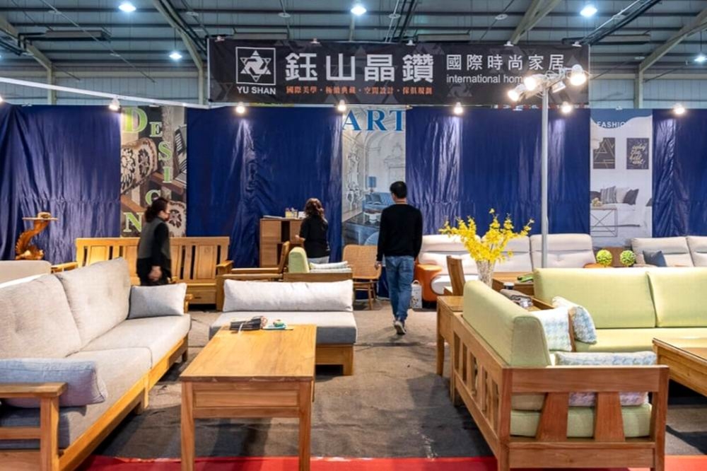 台中家具設計展於台中國際展覽館展出。（主辦單位提供）
