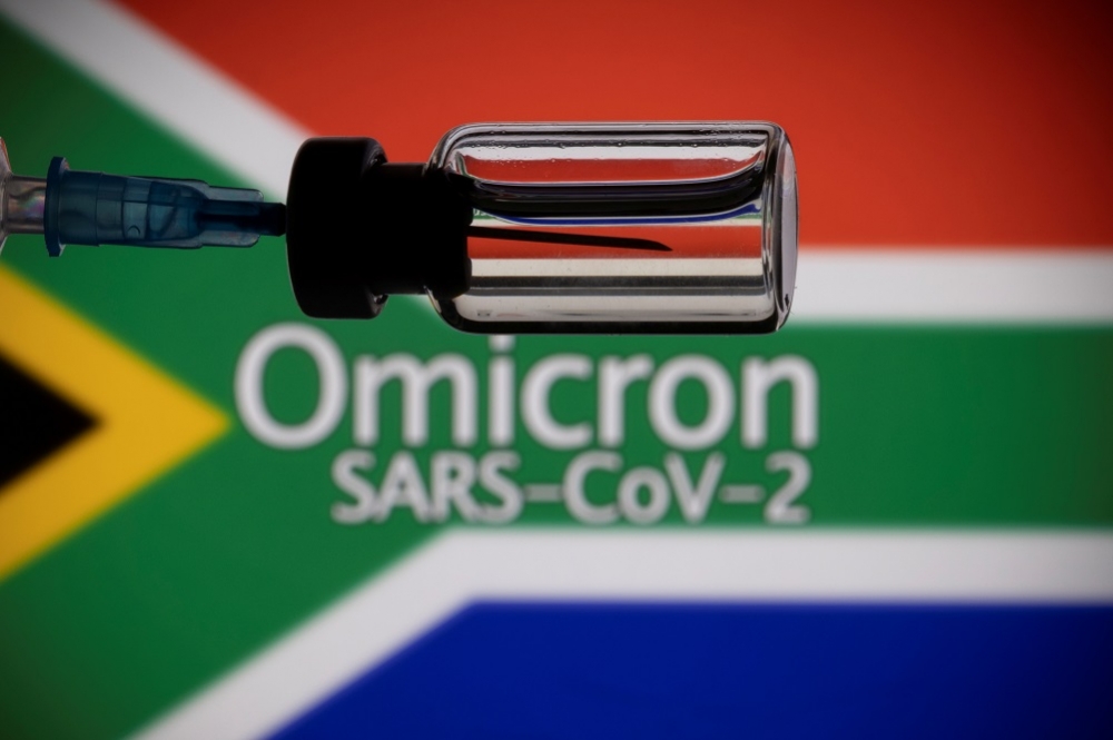 南非的Omicron疫情持續延燒。（湯森路透）