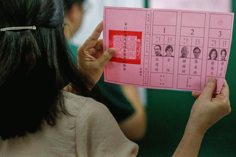 韓國瑜及國民黨誤讀了選民在2018年底選舉給出的訊息：地方選舉（公投結果）與總統大選不但沒有連動，反而是負相關。（湯森路透）
