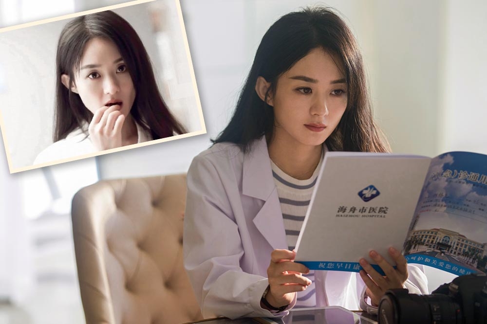 中國頂流女星趙麗穎新作懸疑網劇《誰是兇手》開播獲好評，她連在劇中吃巧克力的眼神，都被稱讚。（取自誰是兇手微博）
