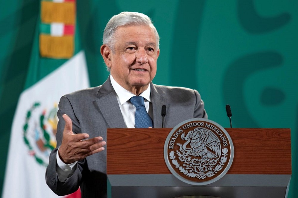 墨西哥總統羅培茲歐布拉多呼籲美加墨三國應該加強經濟合作與整合。（湯森路透）