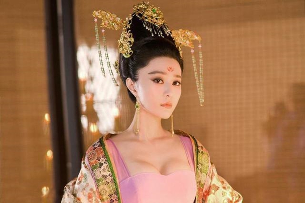 范冰冰在電影《王朝的女人·楊貴妃》中飾演楊貴妃（圖片取自網路）