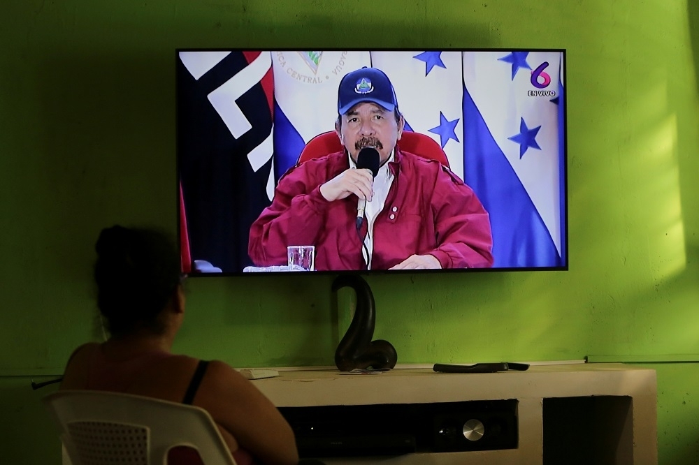 中美洲國家尼加拉瓜總統奧蒂嘉10日宣佈不再與台灣有任何官方接觸和往來。（湯森路透）