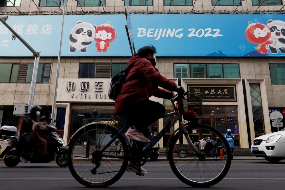 從2008至2022年，北京已因舉辦兩次奧運而成為「雙奧城市」，中國的得意與自滿不在話下。（湯森路透）