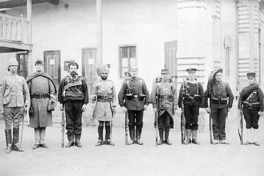 1900 年八国联军士兵（取自维基百科）(photo:UpMedia)