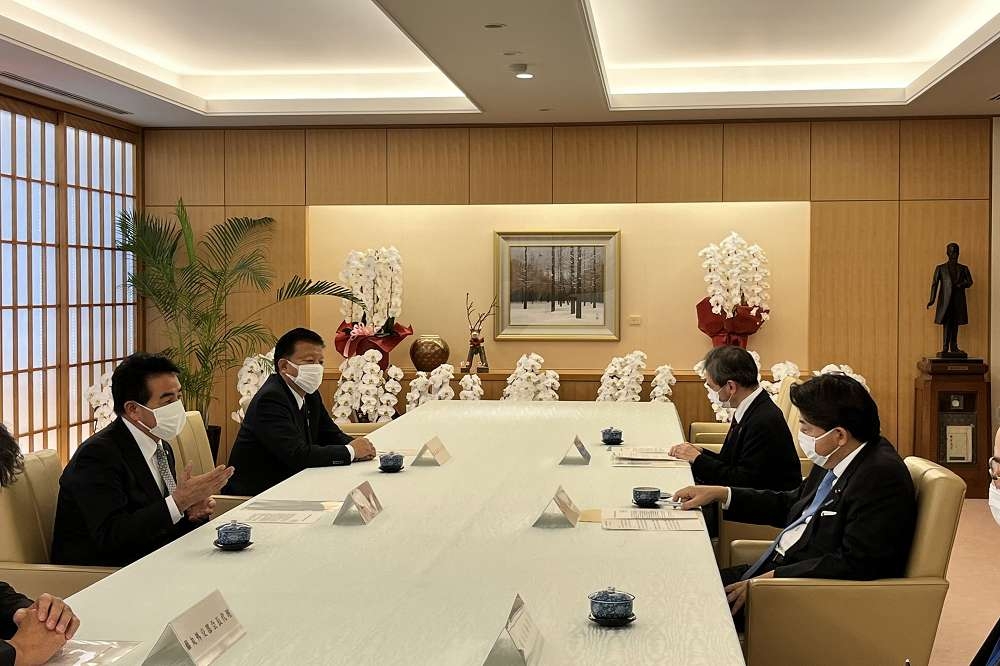 日本自民黨外交會議，非當時照片。（佐藤正久推特）