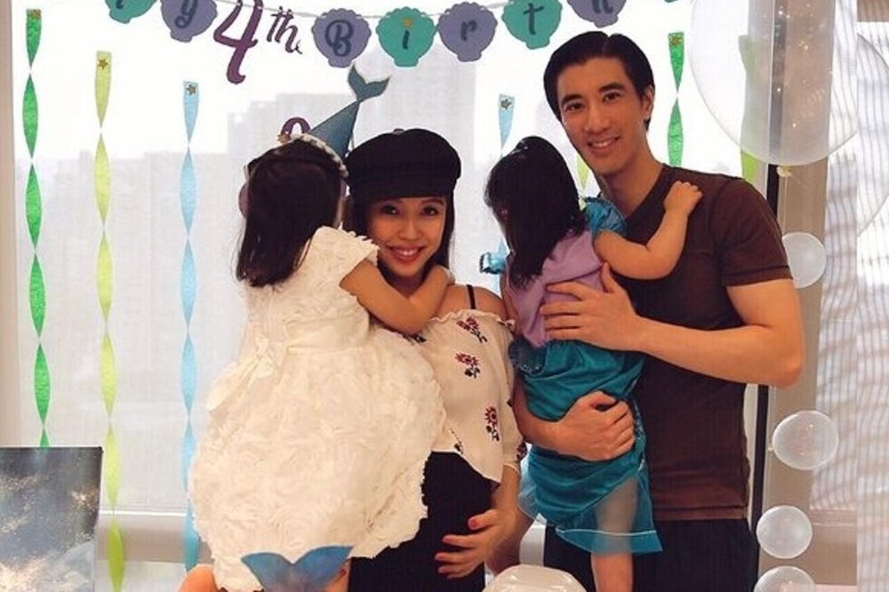 王力宏（右）与李靓蕾过去常在社群平台分享家庭生活。（取自李靓蕾IG）(photo:UpMedia)