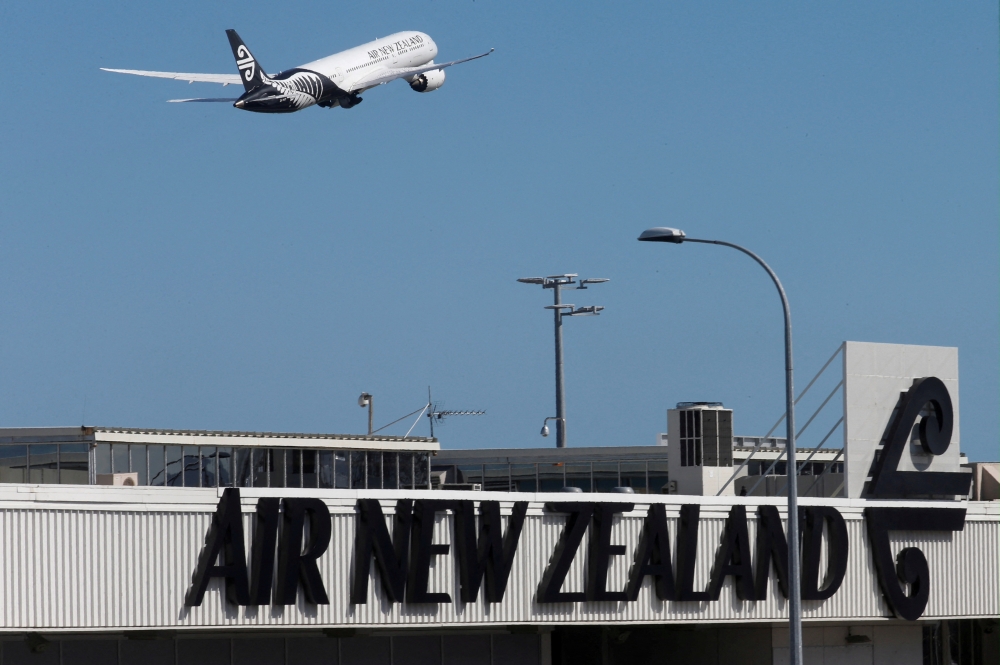 紐西蘭奧克蘭機場（Auckland Airport）。（湯森路透）