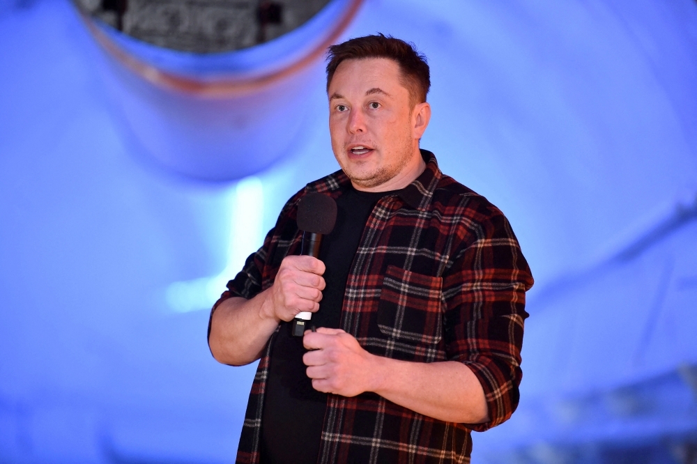 特斯拉執行長馬斯克（Elon Musk）。（湯森路透）