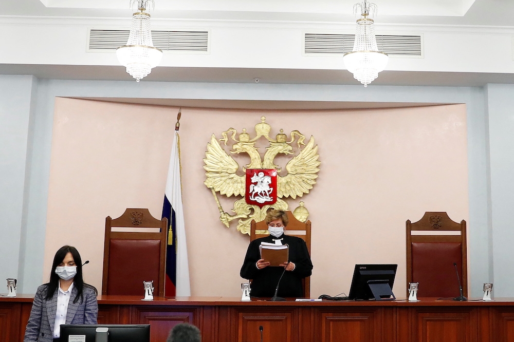 俄羅斯最高法院法官28日宣布關閉「紀念國際」。（湯森路透）