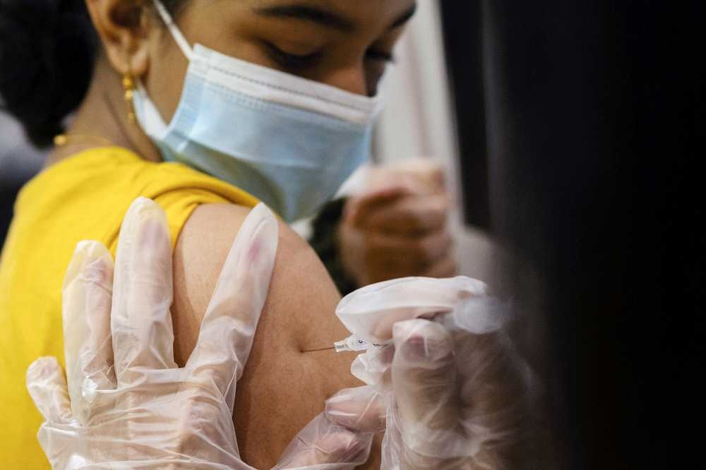 美国儿童接种疫苗。（汤森路透）(photo:UpMedia)