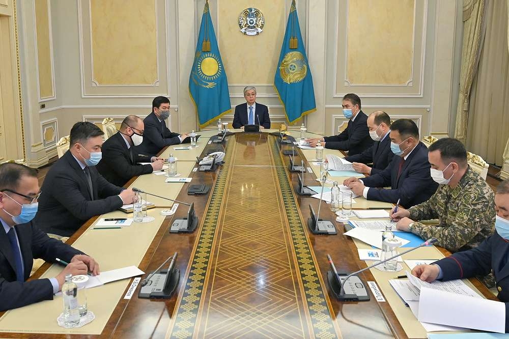 哈薩克總統宣布擺平動亂。（湯森路透）