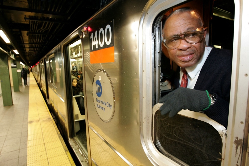 紐約地鐵發生推人致死的攻擊案。圖與當事者無關。（湯森路透）