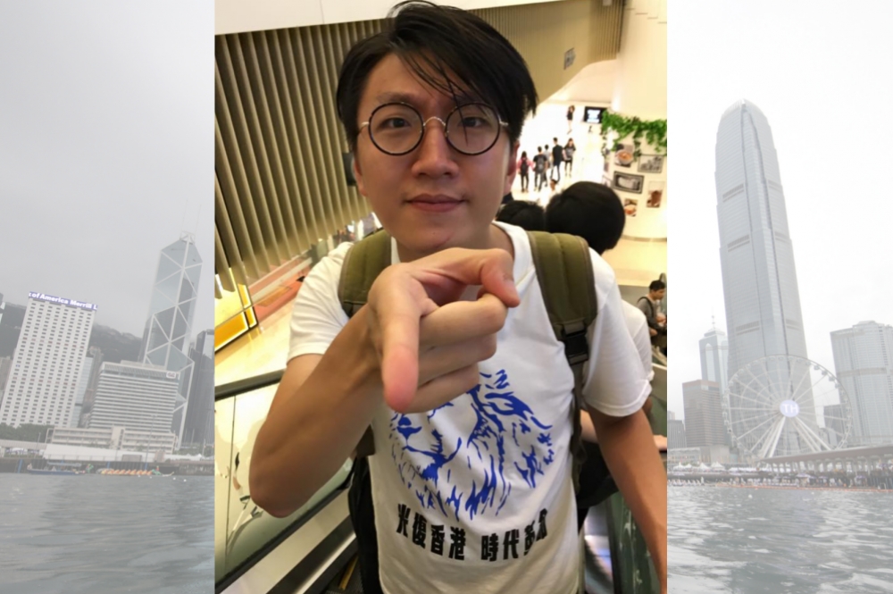 香港本土派代表性政治人物梁天琦將於19日出獄。（梁天琦臉書、湯森路透）