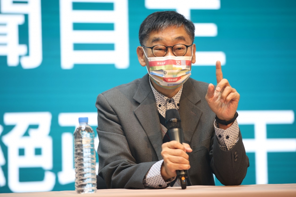 華視總經理莊豐嘉遭國民黨立委指控出言恐嚇要開記者會修理國民黨。（陳愷巨攝）