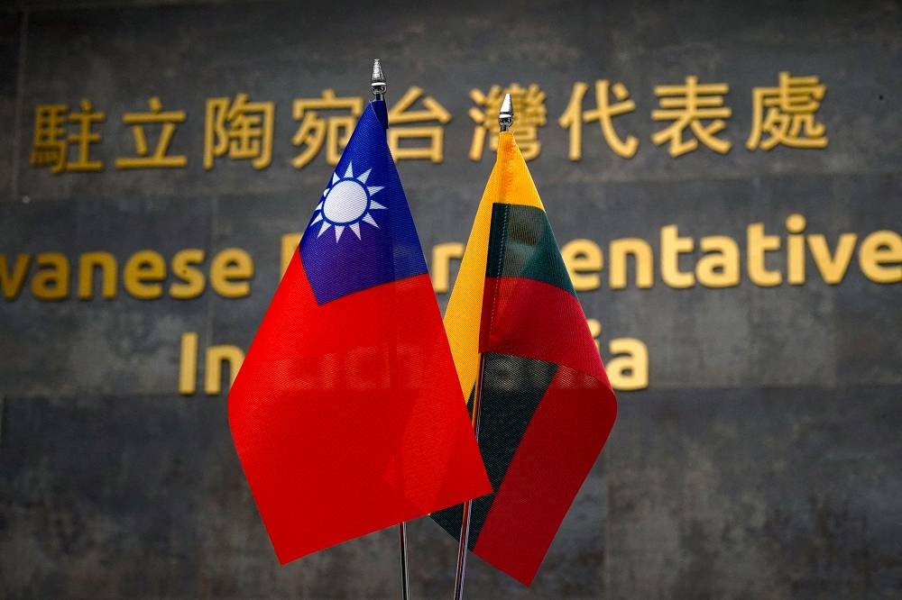 立陶宛因为让台湾以台湾为名设立代表处遭到中国霸凌。（汤森路透）(photo:UpMedia)