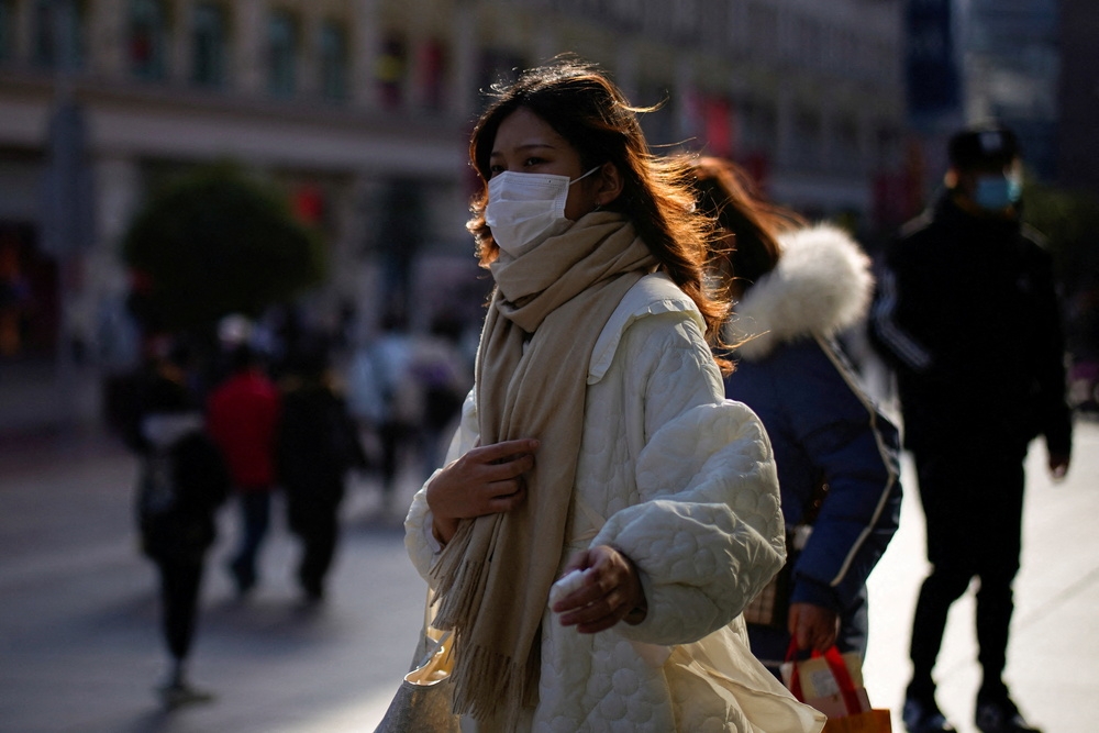 中国本土疫情持续在不同省份现身。（汤森路透）(photo:UpMedia)