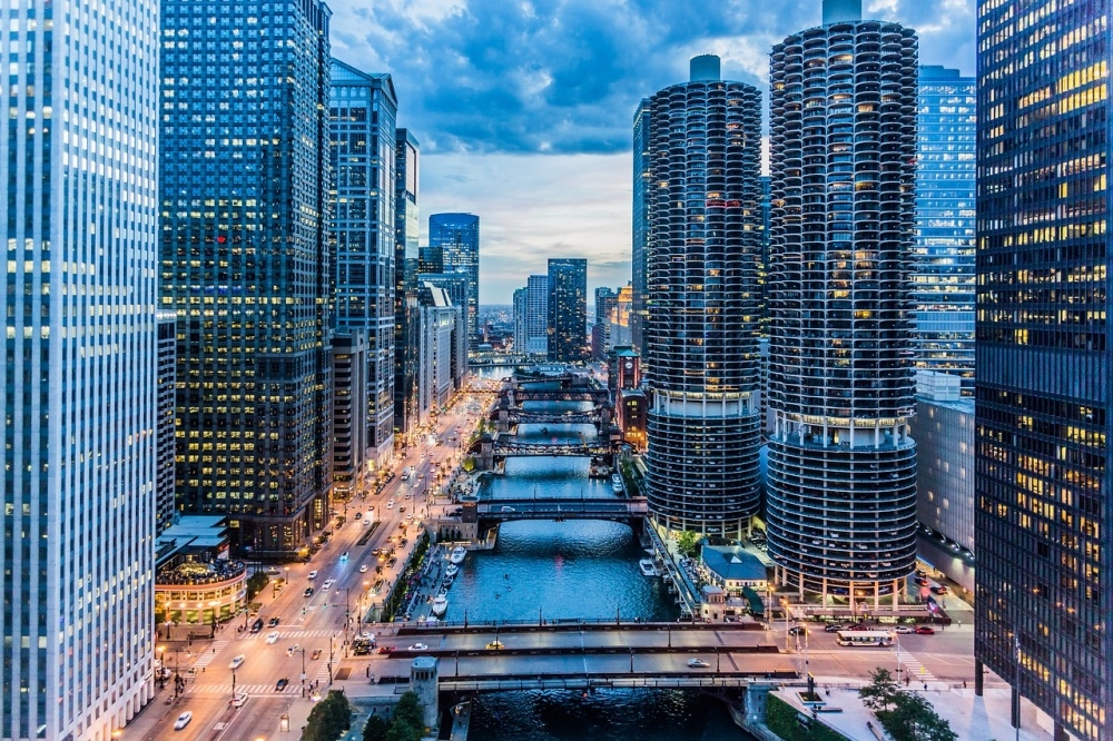 享有「大肩膀之城」美譽的芝加哥。（Pixabay）
