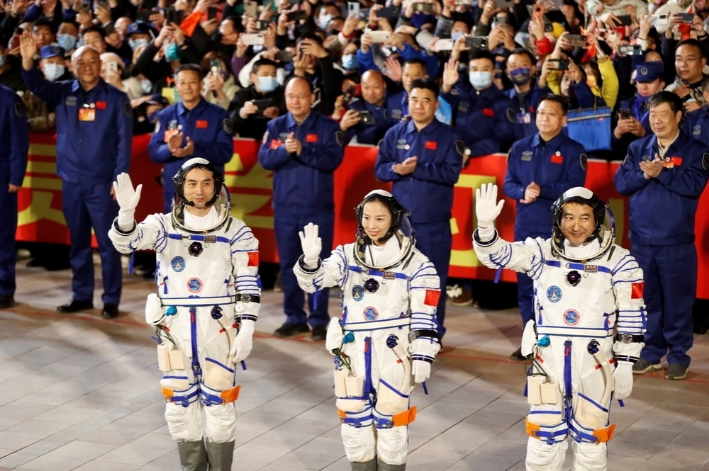 太空競爭目前美國保持領先，但中國也企圖利用太空站展現其為太空大國的姿態。（湯森路透）