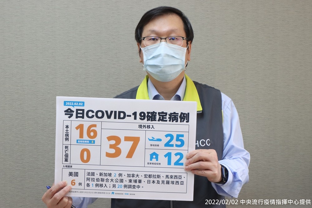 中央流行疫情指揮中心宣布，國內今增53例新冠肺炎確定病例。（指揮中心提供）