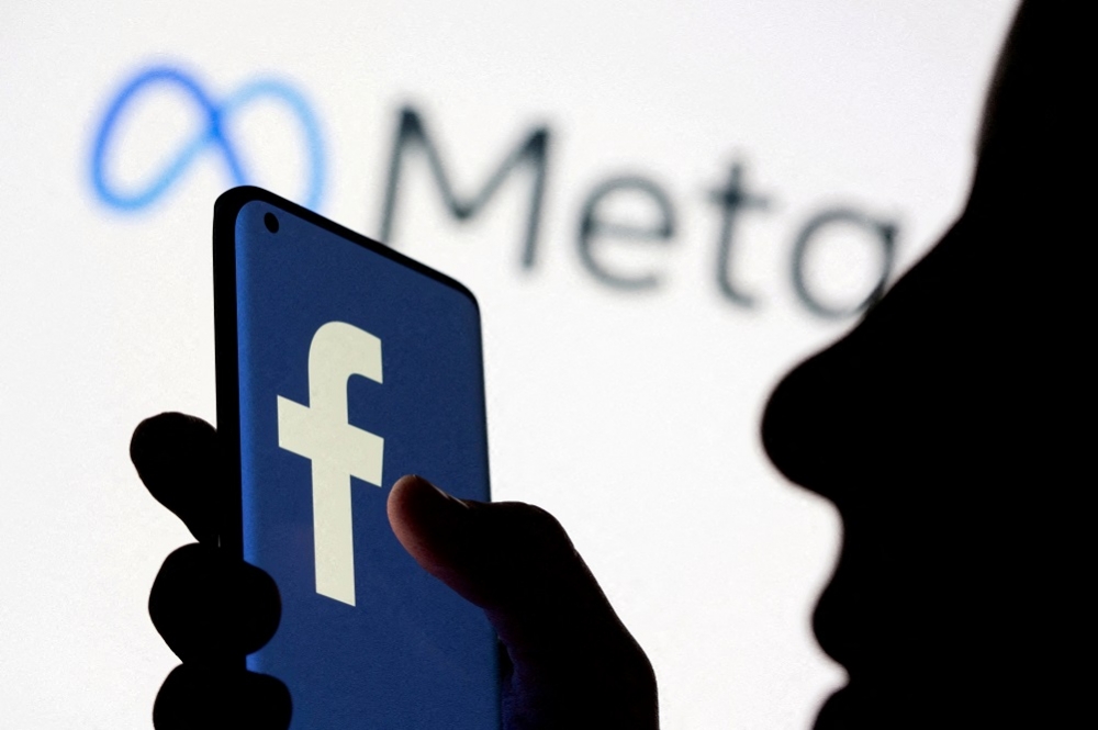 Facebook首次公布盈利下滑。（湯森路透）