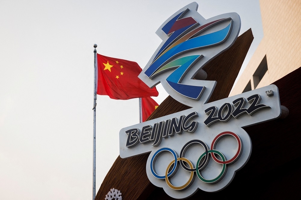 不管從哪個角度看，從2008到2022年，兩個北京奧運會的對比，給我們勾勒出的，就是一條由盛而衰的曲線。（湯森路透）