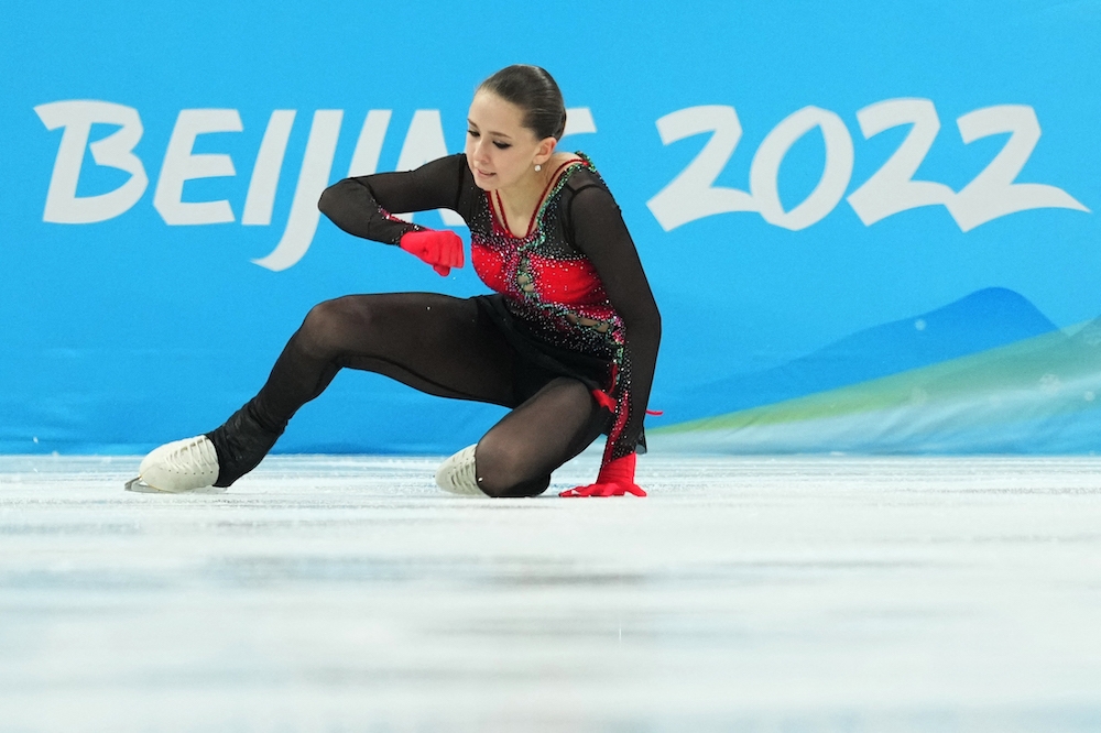 俄羅斯花式滑冰女將瓦莉娃確定使用禁藥，北京冬奧花滑團體賽名次恐生變。（湯森路透）
