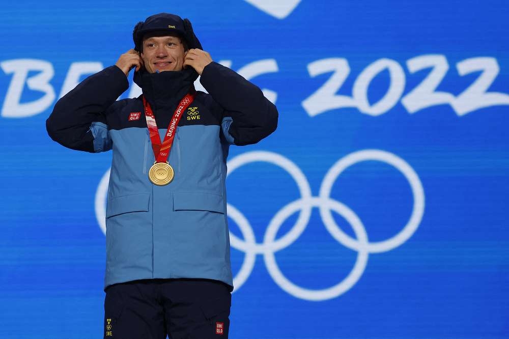 瑞典滑冰競速選手范德普爾認為不該讓中國舉辦奧運。（湯森路透）