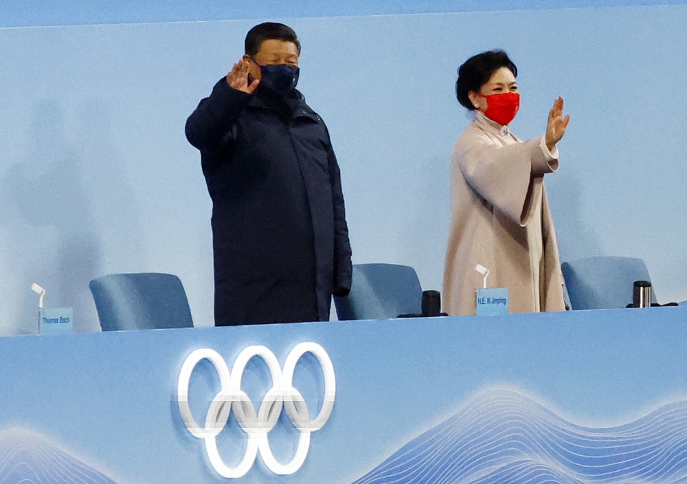 北京冬奧開幕式上「燕山雪花大如席」的段子，己經被認定為不祥之兆，閉幕式又來個「最後的狂歡」，更被質疑是對中共詛咒高級黑。（湯森路透）