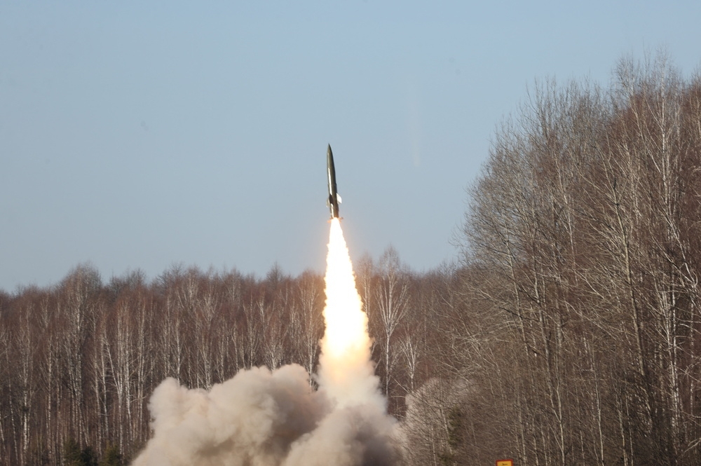 俄罗斯测试弹道飞弹系统。（汤森路透）(photo:UpMedia)