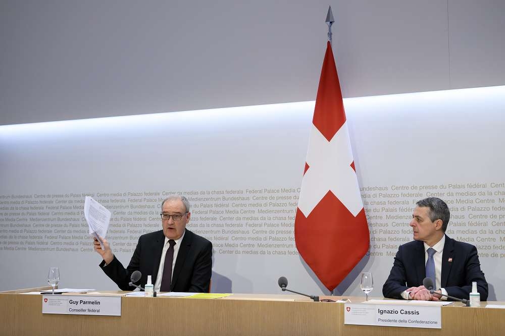 瑞士政府宣布跟进欧盟制裁。（美联社）(photo:UpMedia)
