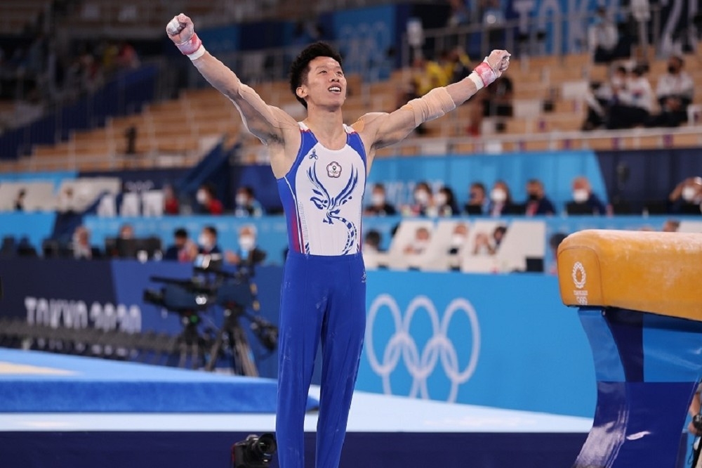 在國際體操總會公布的最新世界排名中，鞍馬王子李智凱高居第一。（體育署提供）