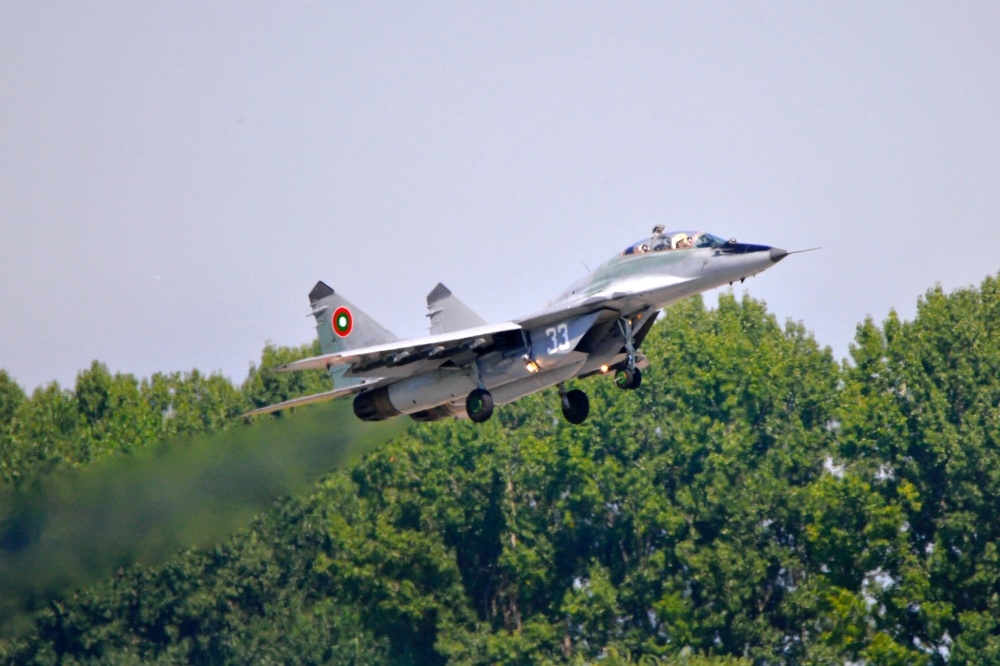 示意图，保加利亚空军麾下的米格29战机。（取自美国国防部）(photo:UpMedia)