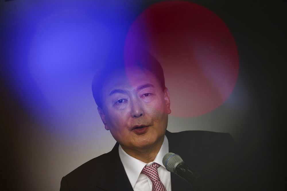 南韓前檢察總長尹錫悅當選總統。（美聯社）