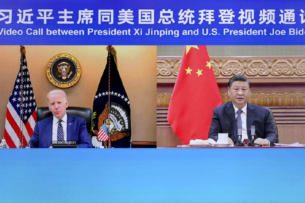 美國總統拜登將與中國國家主席習近平。（美聯社）