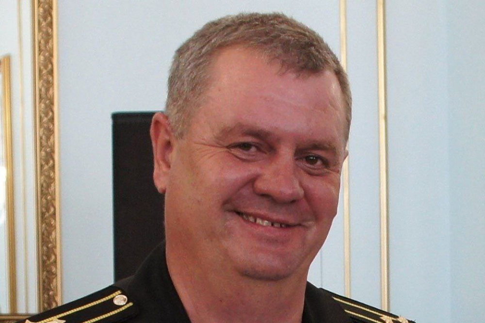 俄羅斯黑海艦隊副司令派利。（取自烏克蘭前駐奧地利大使Olexander Scherba推特）