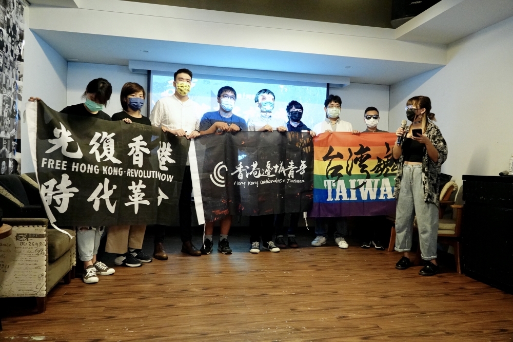 香港人和台灣人不會因為有中國這個共同仇敵，就能罔顧彼此想法天差地別自動成為伙伴。（攝影：王侑聖）