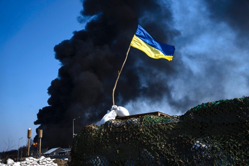 乌克兰陷入战火，人民饱受伤害与流离之苦。（美联社）(photo:UpMedia)