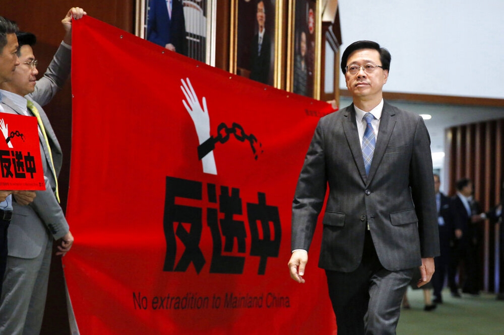 警察出身、現任香港政務司長李家超傳出將成為下任特首。（美聯社）