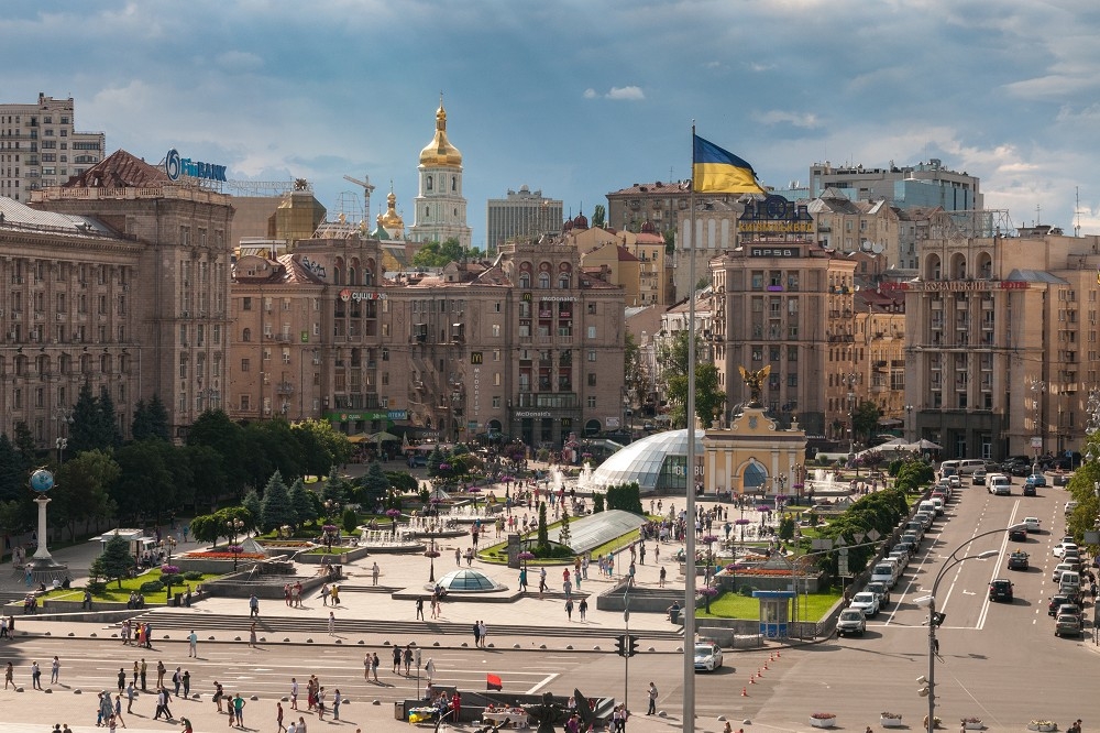 烏克蘭首都基輔（取自維基百科）