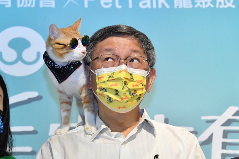 兼任民眾黨主席的台北市長柯文哲竟在黨政會報上罵中評會主委、賴香伶辦公室主任林恕輝是狗，引發譁然。（台北市政府提供）