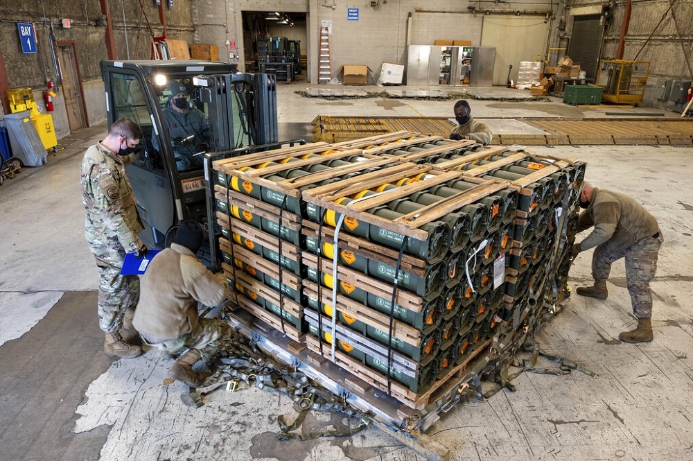 美国提供乌克兰的军备可能几天内就会用尽。（美联社资料照片）(photo:UpMedia)