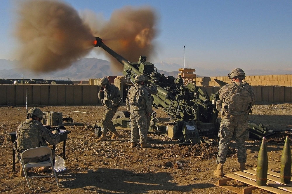 M-777榴彈砲。（CC BY 2.0 Jonathan Mallard＠Flickr）