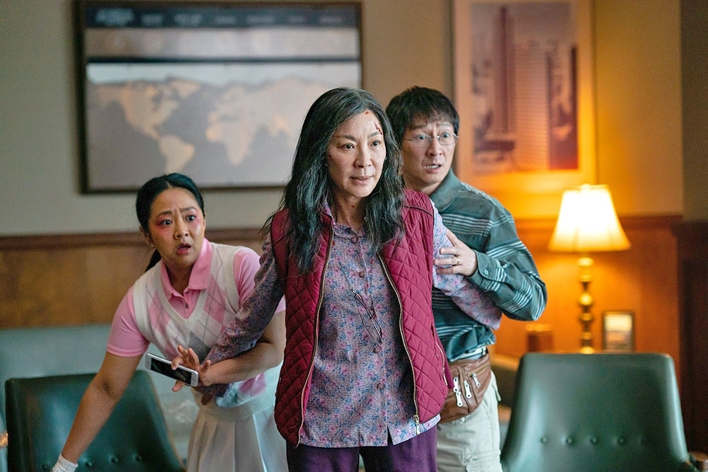《媽的多重宇宙》是一部有趣的電影，母女展現了在華裔世界女性主義仍存在的有限可能性。（金馬執委會提供）